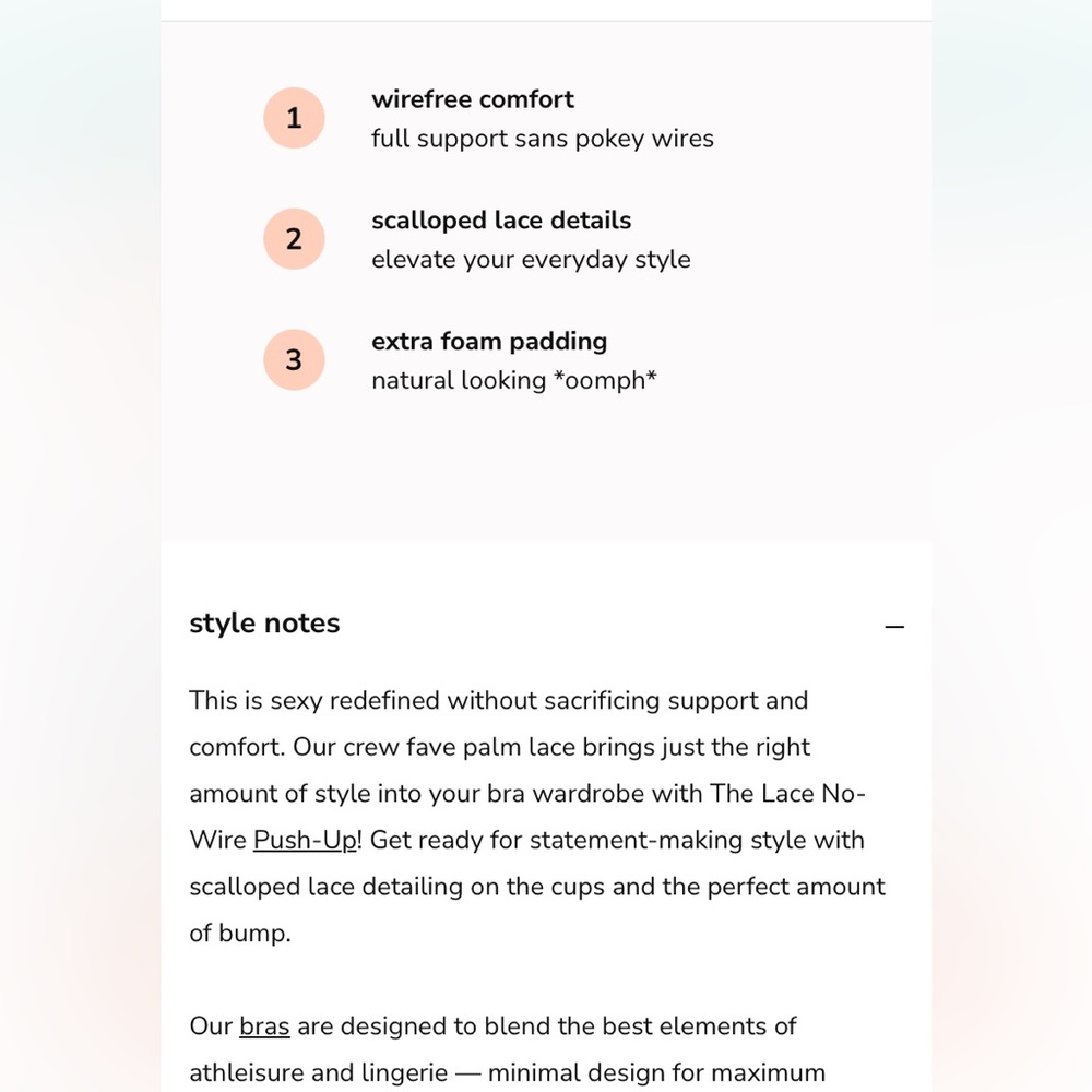 Lively wire-free lace bra - Picture 4 of 8